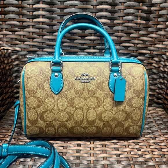 Coach Rowan Satchel In Signature Canvas ch280 - Picture 1 of 8